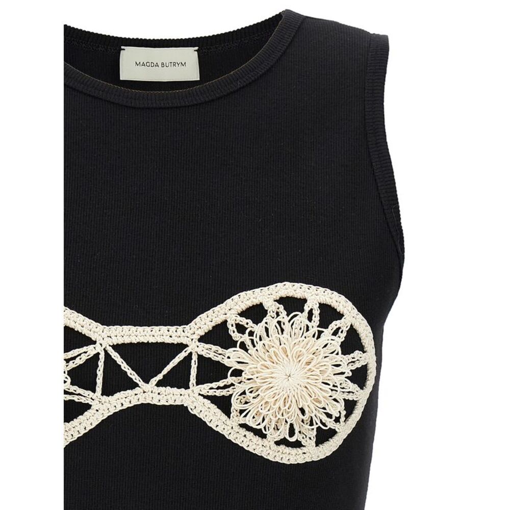 Magda Butrym Women Ribbed Top - Picture 3 of 4